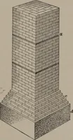 An illustration from Building stone, lathing, plastering, and tiling, common brickwork, ornamental brickwork and terra cotta : lighting fixtures, use and design of lighting fixtures, architectural design (1909)