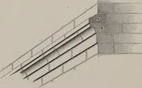 An illustration from Building stone, lathing, plastering, and tiling, common brickwork, ornamental brickwork and terra cotta : lighting fixtures, use and design of lighting fixtures, architectural design (1909)