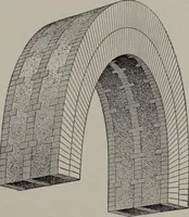 An illustration from Building stone, lathing, plastering, and tiling, common brickwork, ornamental brickwork and terra cotta : lighting fixtures, use and design of lighting fixtures, architectural design (1909)