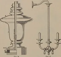 An illustration from Building stone, lathing, plastering, and tiling, common brickwork, ornamental brickwork and terra cotta : lighting fixtures, use and design of lighting fixtures, architectural design (1909)