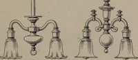 An illustration from Building stone, lathing, plastering, and tiling, common brickwork, ornamental brickwork and terra cotta : lighting fixtures, use and design of lighting fixtures, architectural design (1909)