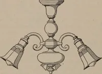 An illustration from Building stone, lathing, plastering, and tiling, common brickwork, ornamental brickwork and terra cotta : lighting fixtures, use and design of lighting fixtures, architectural design (1909)