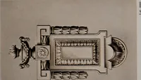 An illustration from Building stone, lathing, plastering, and tiling, common brickwork, ornamental brickwork and terra cotta : lighting fixtures, use and design of lighting fixtures, architectural design (1909)
