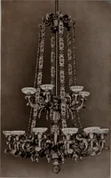 An illustration from Building stone, lathing, plastering, and tiling, common brickwork, ornamental brickwork and terra cotta : lighting fixtures, use and design of lighting fixtures, architectural design (1909)