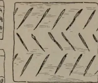 An illustration from Building stone, lathing, plastering, and tiling, common brickwork, ornamental brickwork and terra cotta : lighting fixtures, use and design of lighting fixtures, architectural design (1909)