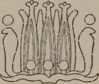 An illustration from Building stone, lathing, plastering, and tiling, common brickwork, ornamental brickwork and terra cotta : lighting fixtures, use and design of lighting fixtures, architectural design (1909)