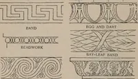 An illustration from Building stone, lathing, plastering, and tiling, common brickwork, ornamental brickwork and terra cotta : lighting fixtures, use and design of lighting fixtures, architectural design (1909)