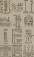 An illustration from Building stone, lathing, plastering, and tiling, common brickwork, ornamental brickwork and terra cotta : lighting fixtures, use and design of lighting fixtures, architectural design (1909)