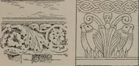 An illustration from Building stone, lathing, plastering, and tiling, common brickwork, ornamental brickwork and terra cotta : lighting fixtures, use and design of lighting fixtures, architectural design (1909)