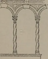 An illustration from Building stone, lathing, plastering, and tiling, common brickwork, ornamental brickwork and terra cotta : lighting fixtures, use and design of lighting fixtures, architectural design (1909)