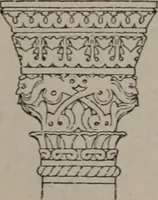 An illustration from Building stone, lathing, plastering, and tiling, common brickwork, ornamental brickwork and terra cotta : lighting fixtures, use and design of lighting fixtures, architectural design (1909)