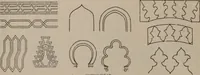 An illustration from Building stone, lathing, plastering, and tiling, common brickwork, ornamental brickwork and terra cotta : lighting fixtures, use and design of lighting fixtures, architectural design (1909)