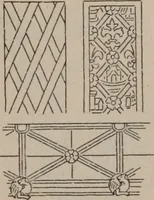 An illustration from Building stone, lathing, plastering, and tiling, common brickwork, ornamental brickwork and terra cotta : lighting fixtures, use and design of lighting fixtures, architectural design (1909)