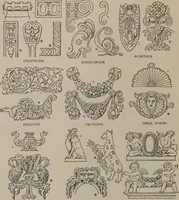 An illustration from Building stone, lathing, plastering, and tiling, common brickwork, ornamental brickwork and terra cotta : lighting fixtures, use and design of lighting fixtures, architectural design (1909)