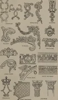 An illustration from Building stone, lathing, plastering, and tiling, common brickwork, ornamental brickwork and terra cotta : lighting fixtures, use and design of lighting fixtures, architectural design (1909)