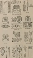 An illustration from Building stone, lathing, plastering, and tiling, common brickwork, ornamental brickwork and terra cotta : lighting fixtures, use and design of lighting fixtures, architectural design (1909)