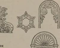 An illustration from Building stone, lathing, plastering, and tiling, common brickwork, ornamental brickwork and terra cotta : lighting fixtures, use and design of lighting fixtures, architectural design (1909)
