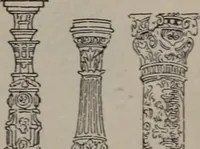 An illustration from Building stone, lathing, plastering, and tiling, common brickwork, ornamental brickwork and terra cotta : lighting fixtures, use and design of lighting fixtures, architectural design (1909)