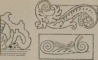 An illustration from Building stone, lathing, plastering, and tiling, common brickwork, ornamental brickwork and terra cotta : lighting fixtures, use and design of lighting fixtures, architectural design (1909)