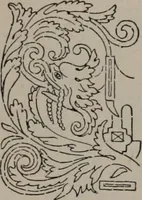 An illustration from Building stone, lathing, plastering, and tiling, common brickwork, ornamental brickwork and terra cotta : lighting fixtures, use and design of lighting fixtures, architectural design (1909)