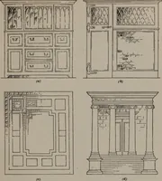An illustration from Building stone, lathing, plastering, and tiling, common brickwork, ornamental brickwork and terra cotta : lighting fixtures, use and design of lighting fixtures, architectural design (1909)