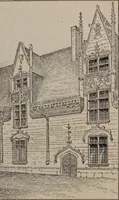 An illustration from Building stone, lathing, plastering, and tiling, common brickwork, ornamental brickwork and terra cotta : lighting fixtures, use and design of lighting fixtures, architectural design (1909)