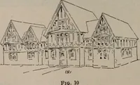 An illustration from Building stone, lathing, plastering, and tiling, common brickwork, ornamental brickwork and terra cotta : lighting fixtures, use and design of lighting fixtures, architectural design (1909)
