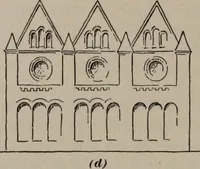 An illustration from Building stone, lathing, plastering, and tiling, common brickwork, ornamental brickwork and terra cotta : lighting fixtures, use and design of lighting fixtures, architectural design (1909)