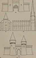 An illustration from Building stone, lathing, plastering, and tiling, common brickwork, ornamental brickwork and terra cotta : lighting fixtures, use and design of lighting fixtures, architectural design (1909)