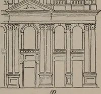 An illustration from Building stone, lathing, plastering, and tiling, common brickwork, ornamental brickwork and terra cotta : lighting fixtures, use and design of lighting fixtures, architectural design (1909)