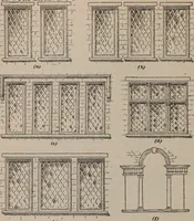 An illustration from Building stone, lathing, plastering, and tiling, common brickwork, ornamental brickwork and terra cotta : lighting fixtures, use and design of lighting fixtures, architectural design (1909)