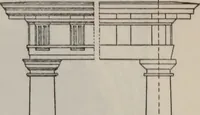 An illustration from Building stone, lathing, plastering, and tiling, common brickwork, ornamental brickwork and terra cotta : lighting fixtures, use and design of lighting fixtures, architectural design (1909)