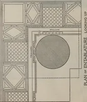 An illustration from Building stone, lathing, plastering, and tiling, common brickwork, ornamental brickwork and terra cotta : lighting fixtures, use and design of lighting fixtures, architectural design (1909)