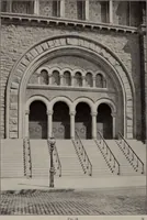 An illustration from Building stone, lathing, plastering, and tiling, common brickwork, ornamental brickwork and terra cotta : lighting fixtures, use and design of lighting fixtures, architectural design (1909)