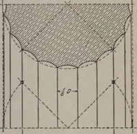 An illustration from Building stone, lathing, plastering, and tiling, common brickwork, ornamental brickwork and terra cotta : lighting fixtures, use and design of lighting fixtures, architectural design (1909)