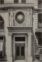 An illustration from Building stone, lathing, plastering, and tiling, common brickwork, ornamental brickwork and terra cotta : lighting fixtures, use and design of lighting fixtures, architectural design (1909)