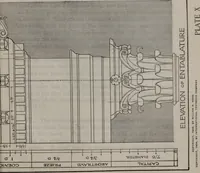 An illustration from Building stone, lathing, plastering, and tiling, common brickwork, ornamental brickwork and terra cotta : lighting fixtures, use and design of lighting fixtures, architectural design (1909)