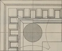 An illustration from Building stone, lathing, plastering, and tiling, common brickwork, ornamental brickwork and terra cotta : lighting fixtures, use and design of lighting fixtures, architectural design (1909)