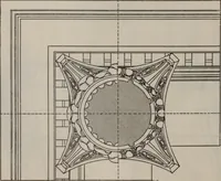 An illustration from Building stone, lathing, plastering, and tiling, common brickwork, ornamental brickwork and terra cotta : lighting fixtures, use and design of lighting fixtures, architectural design (1909)