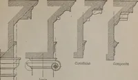 An illustration from Building stone, lathing, plastering, and tiling, common brickwork, ornamental brickwork and terra cotta : lighting fixtures, use and design of lighting fixtures, architectural design (1909)