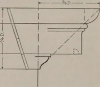 An illustration from Building stone, lathing, plastering, and tiling, common brickwork, ornamental brickwork and terra cotta : lighting fixtures, use and design of lighting fixtures, architectural design (1909)