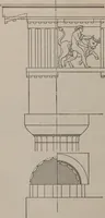An illustration from Building stone, lathing, plastering, and tiling, common brickwork, ornamental brickwork and terra cotta : lighting fixtures, use and design of lighting fixtures, architectural design (1909)