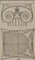 An illustration from Building stone, lathing, plastering, and tiling, common brickwork, ornamental brickwork and terra cotta : lighting fixtures, use and design of lighting fixtures, architectural design (1909)