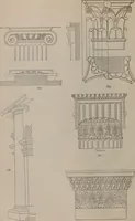 An illustration from Building stone, lathing, plastering, and tiling, common brickwork, ornamental brickwork and terra cotta : lighting fixtures, use and design of lighting fixtures, architectural design (1909)