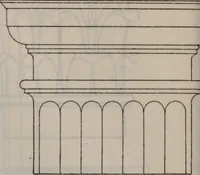 An illustration from Building stone, lathing, plastering, and tiling, common brickwork, ornamental brickwork and terra cotta : lighting fixtures, use and design of lighting fixtures, architectural design (1909)