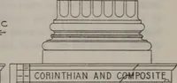 An illustration from Building stone, lathing, plastering, and tiling, common brickwork, ornamental brickwork and terra cotta : lighting fixtures, use and design of lighting fixtures, architectural design (1909)