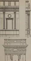 An illustration from Building stone, lathing, plastering, and tiling, common brickwork, ornamental brickwork and terra cotta : lighting fixtures, use and design of lighting fixtures, architectural design (1909)