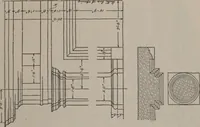 An illustration from Building stone, lathing, plastering, and tiling, common brickwork, ornamental brickwork and terra cotta : lighting fixtures, use and design of lighting fixtures, architectural design (1909)