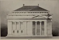 An illustration from Building stone, lathing, plastering, and tiling, common brickwork, ornamental brickwork and terra cotta : lighting fixtures, use and design of lighting fixtures, architectural design (1909)