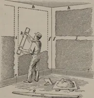 An illustration from Building stone, lathing, plastering, and tiling, common brickwork, ornamental brickwork and terra cotta : lighting fixtures, use and design of lighting fixtures, architectural design (1909)